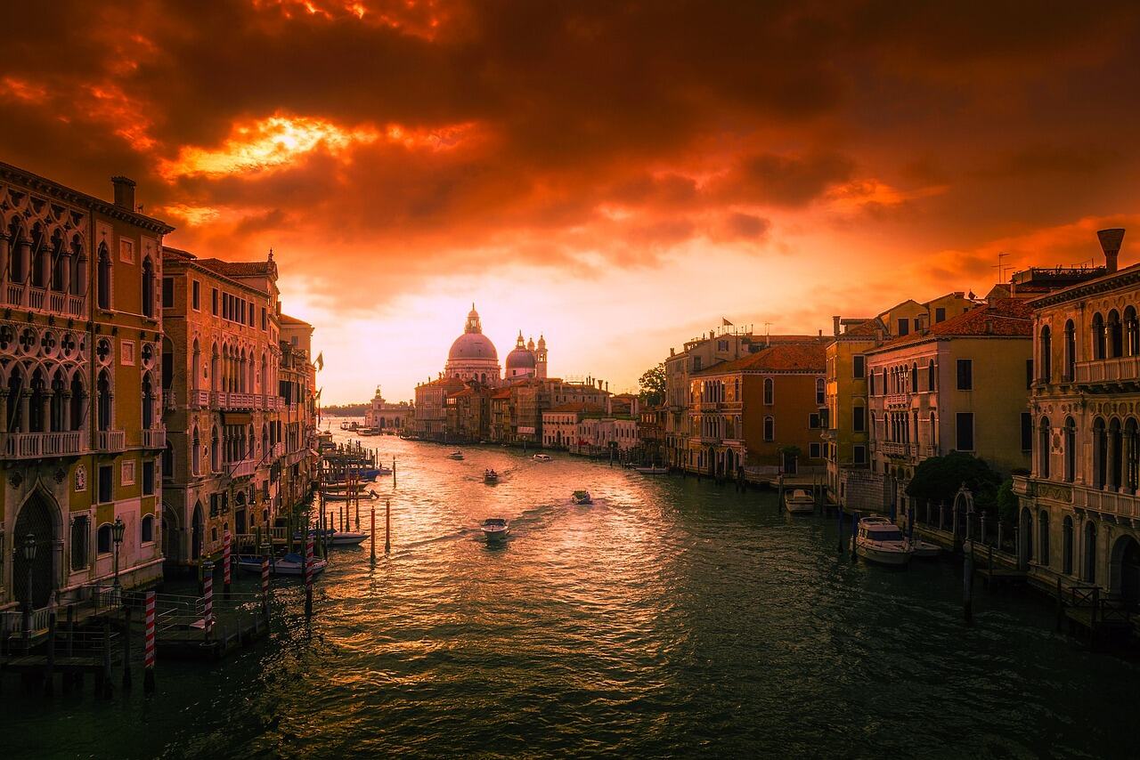 Grand Canal Vaporetto Ride, Venice