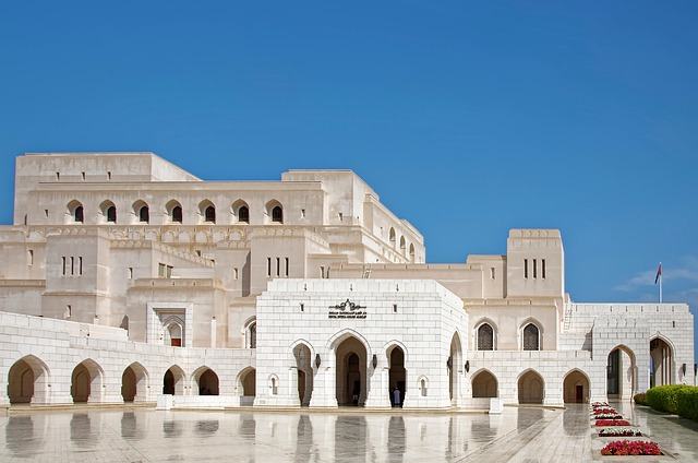 oman, muscat, opera house, building, architecture, facade, stoneworks, masonry, culture, oman, oman, oman, oman, oman